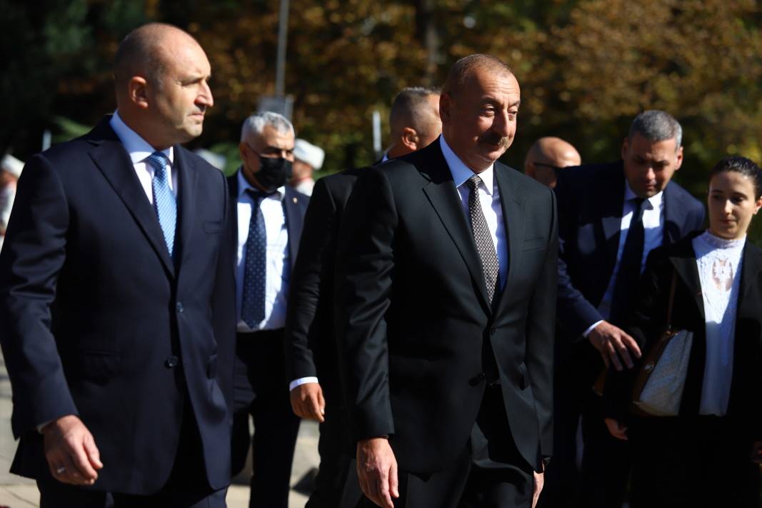  Румен Радев и Илхам Алиев 